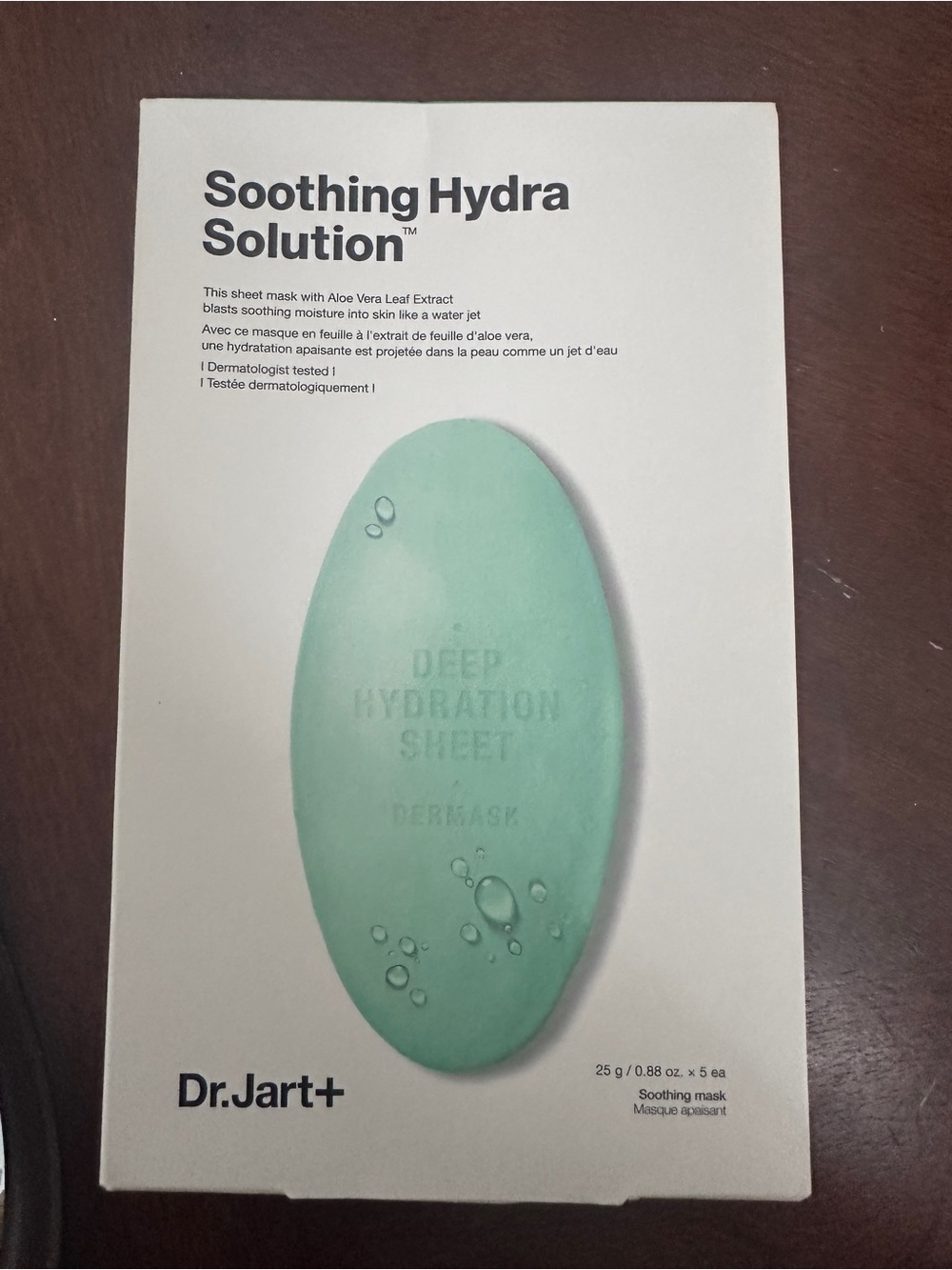Dr. Jart+ Soothing Hydra Solution Sheet Mask -